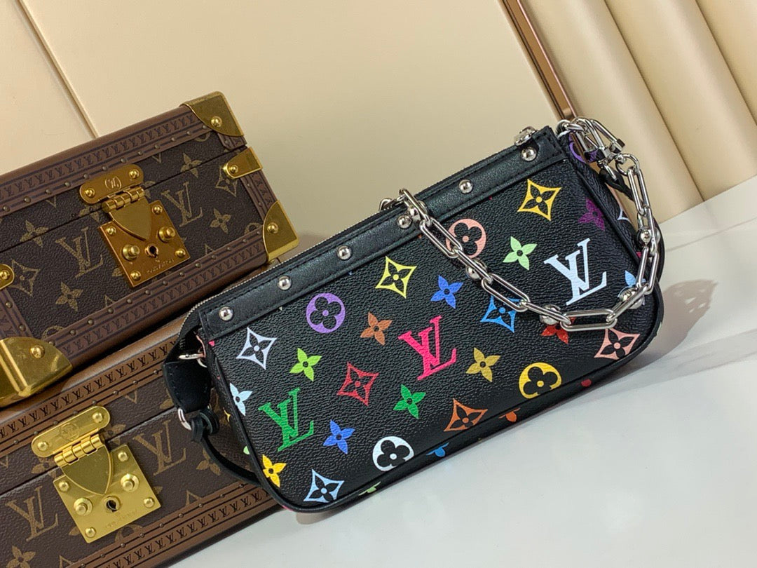 New luxury  fashion XTM Pochette Accessoires women's handbag
