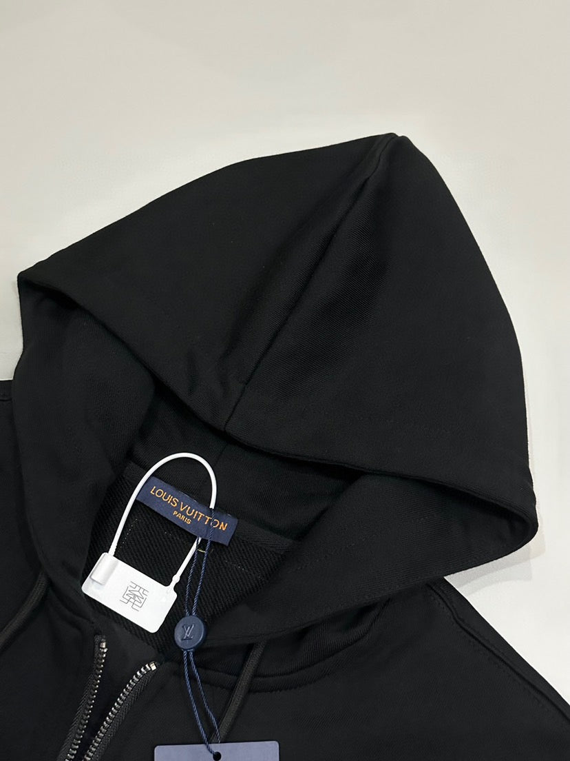 New luxury fashion trend embroidered logo hoodie