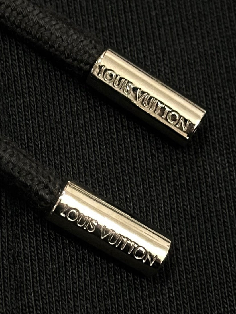 New luxury fashion trend embroidered logo hoodie