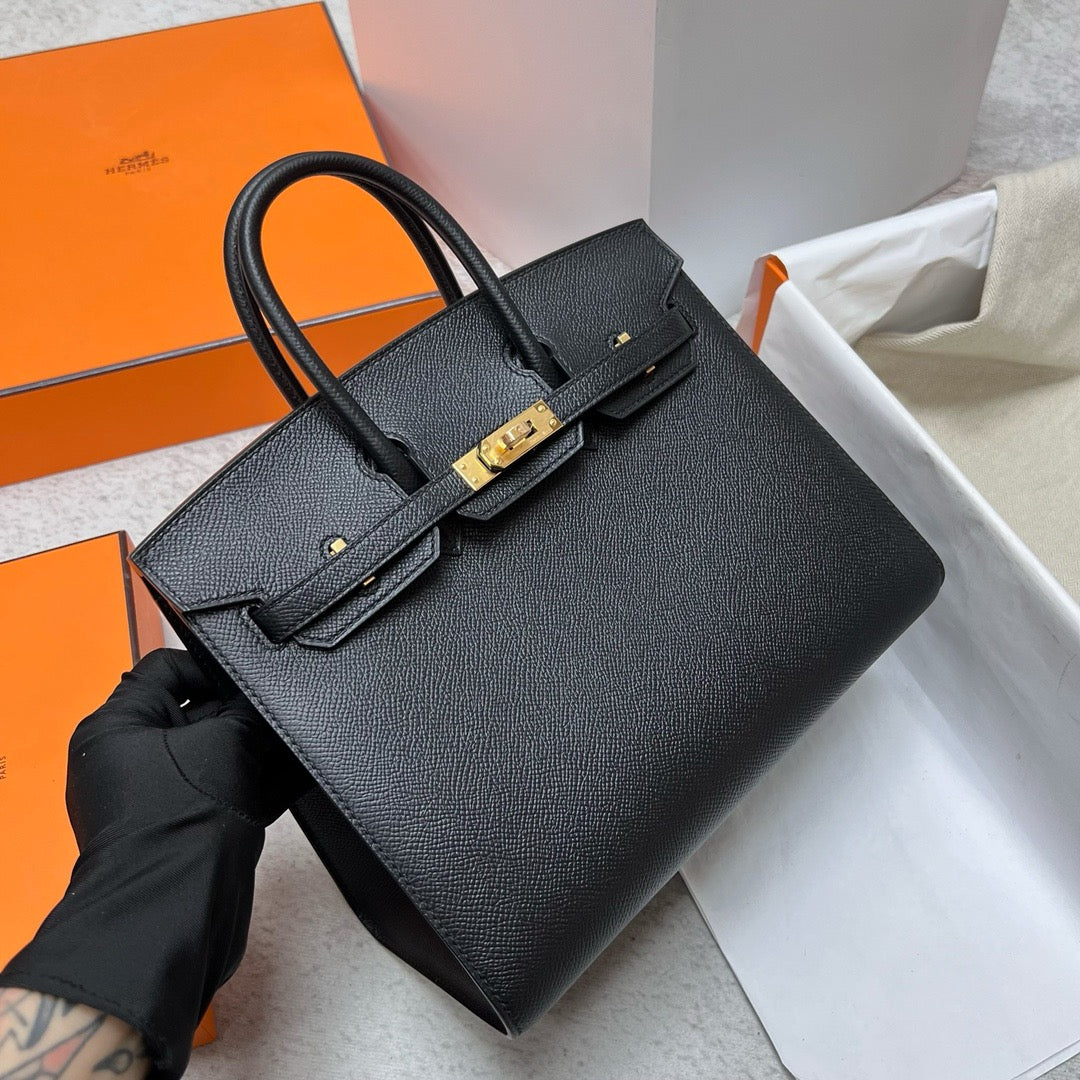New luxury fashion birkin Epsom women's single shoulder handbag