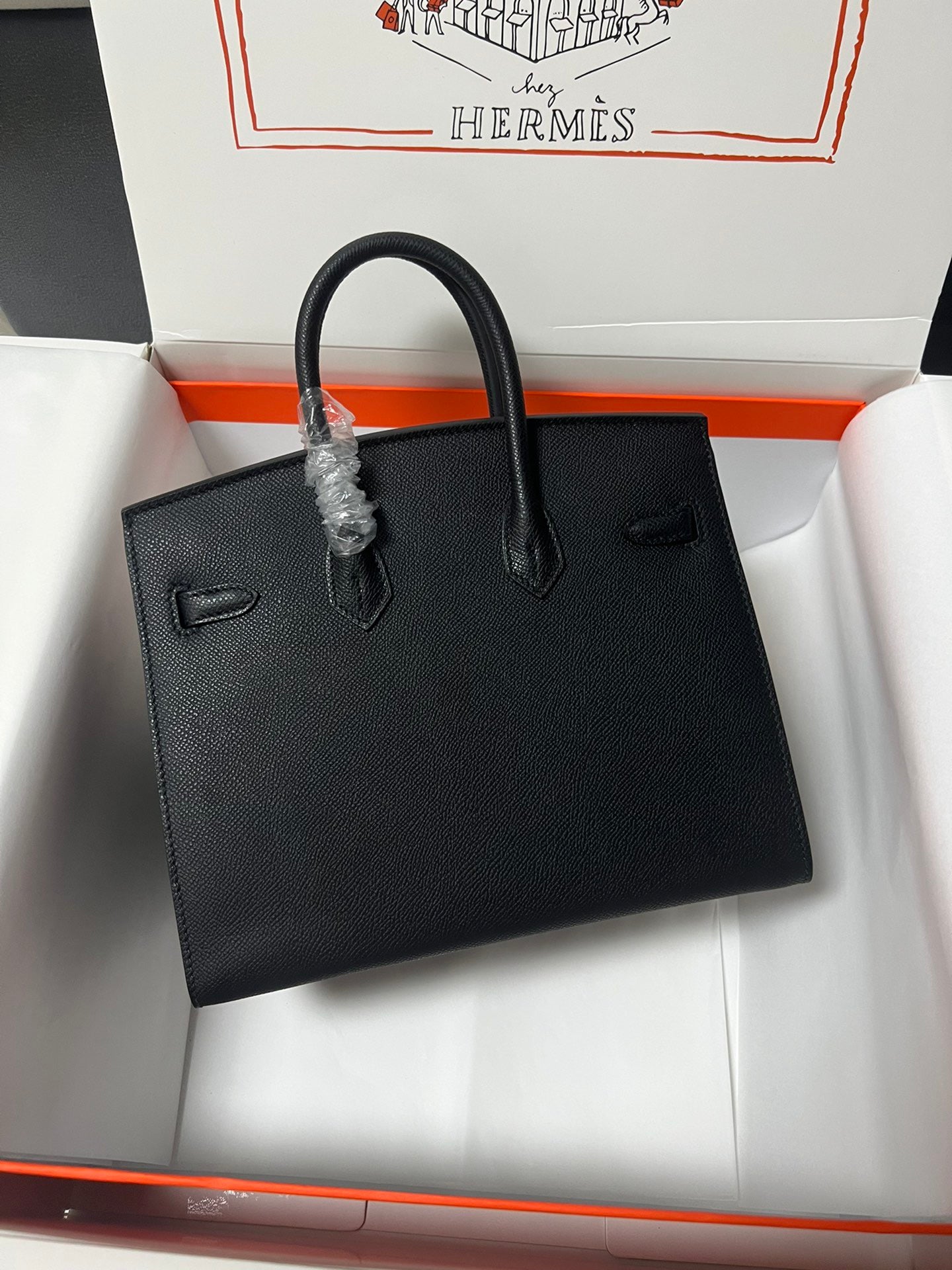 New luxury fashion birkin Epsom women's single shoulder handbag