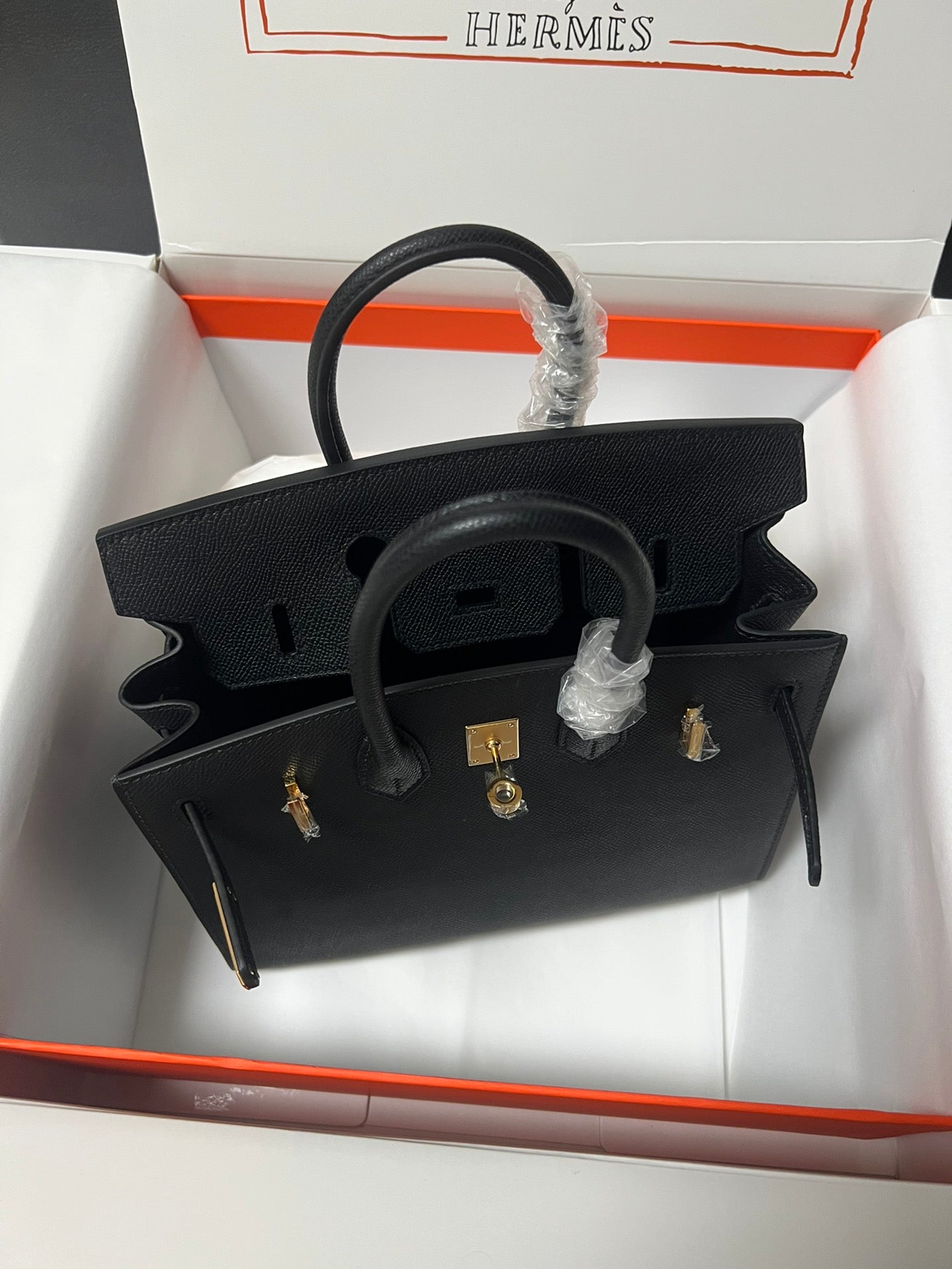 New luxury fashion birkin Epsom women's single shoulder handbag