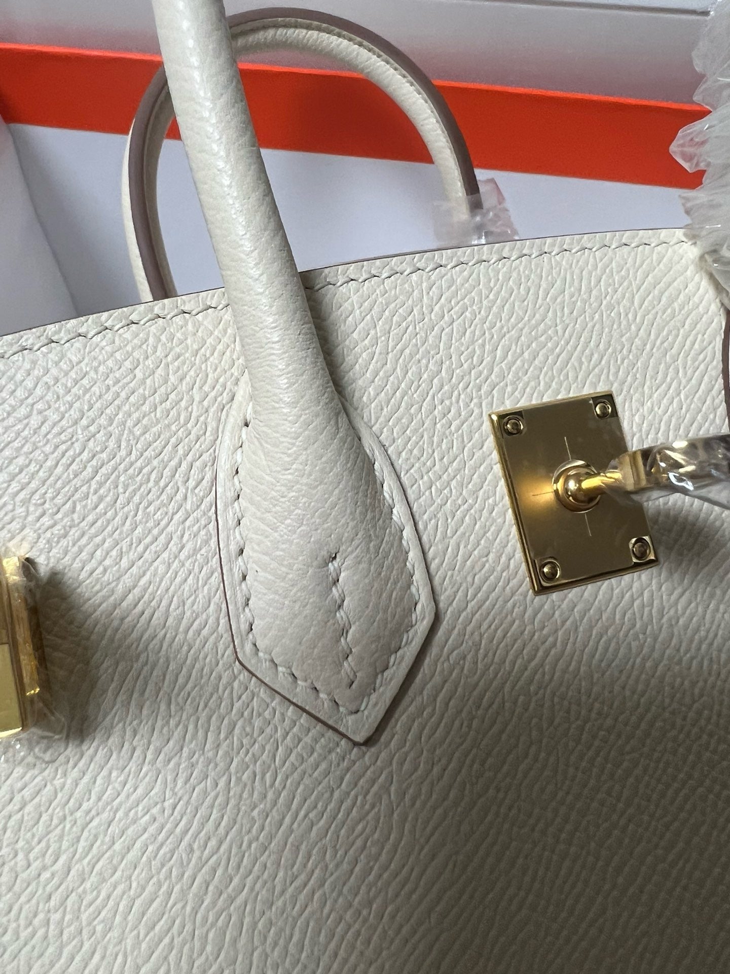 New luxury fashion birkin Epsom women's single shoulder handbag