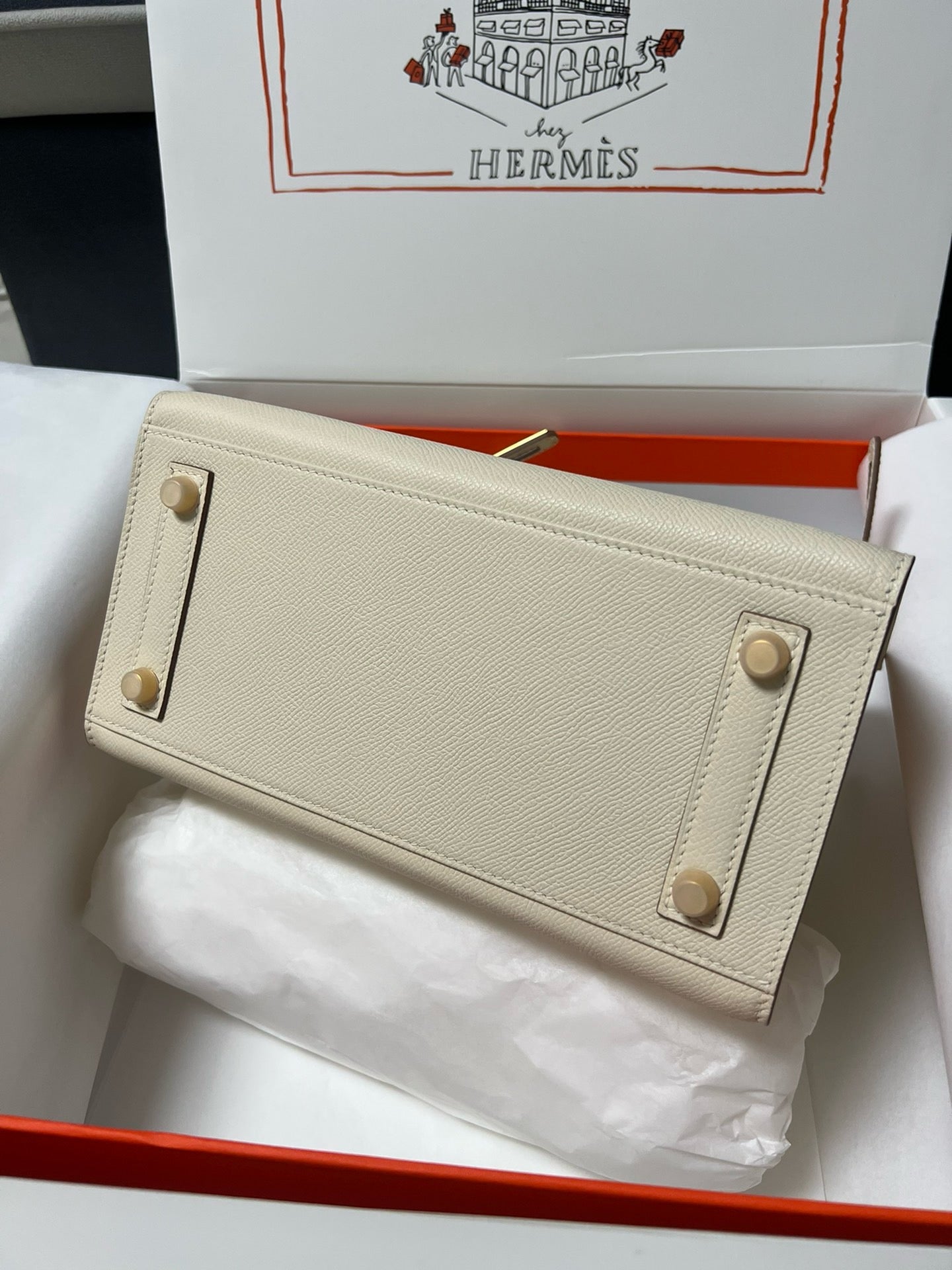 New luxury fashion birkin Epsom women's single shoulder handbag