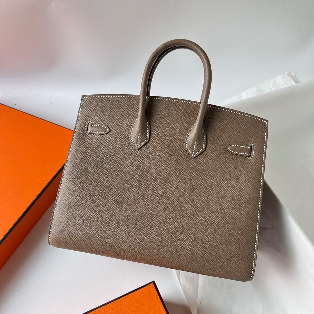 New luxury fashion birkin Epsom women's single shoulder handbag