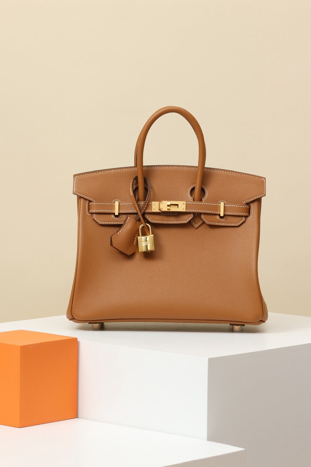 New luxury fashion birkin Epsom women's single shoulder handbag