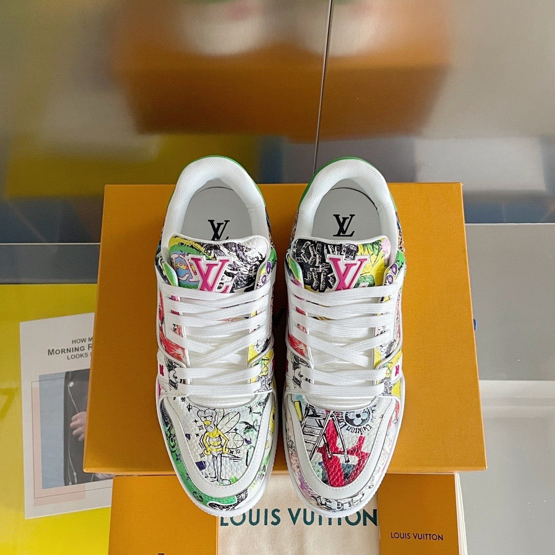New luxury fashion Monogram TRAINER Sneakers