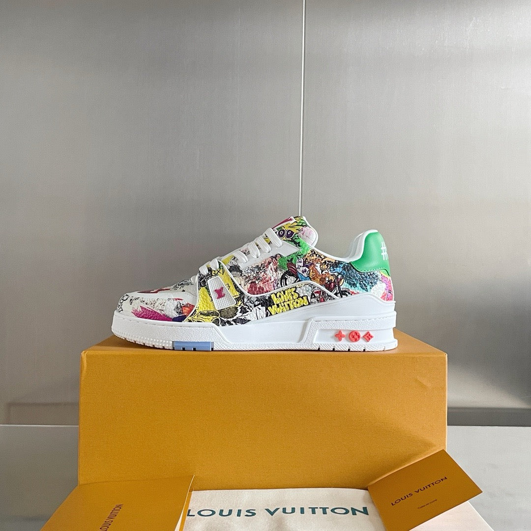 New luxury fashion Monogram TRAINER Sneakers