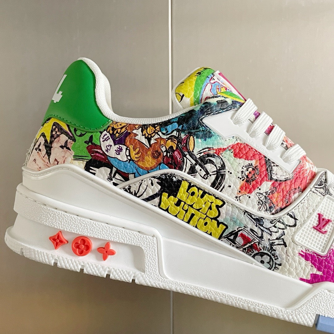 New luxury fashion Monogram TRAINER Sneakers