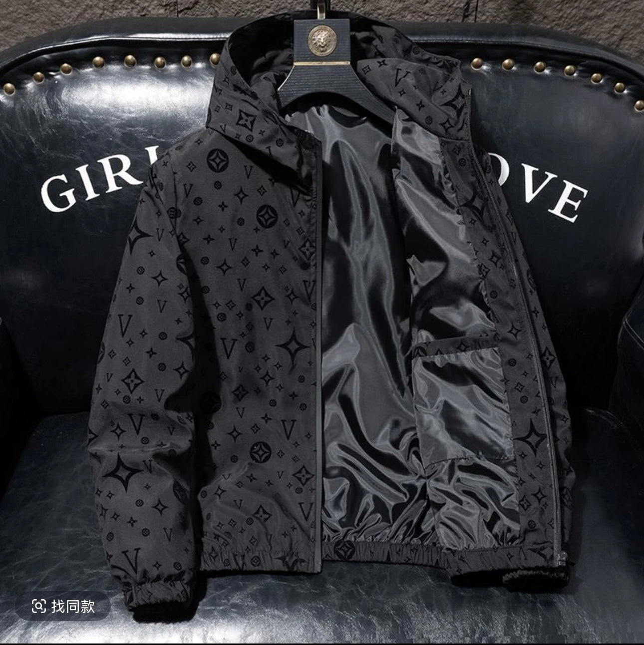 New luxury fashion trend hooded jacket