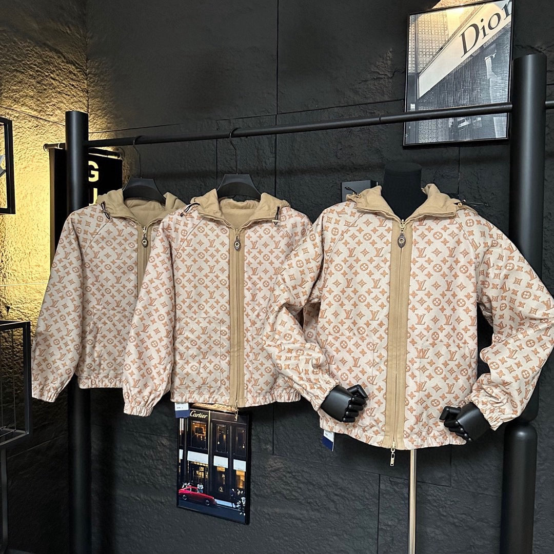 New luxury fashion trend vintage hooded jacket