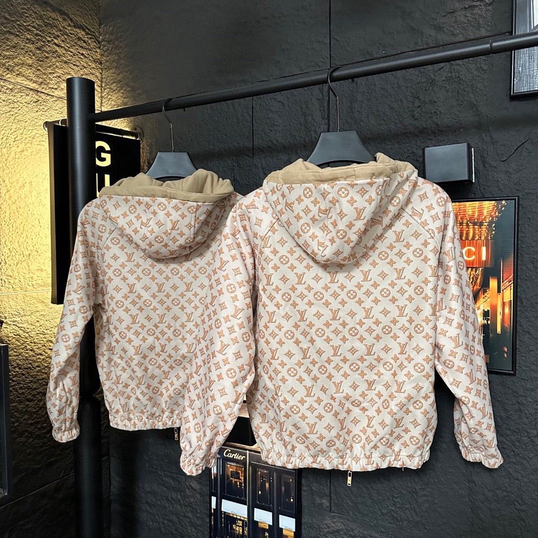 New luxury fashion trend vintage hooded jacket