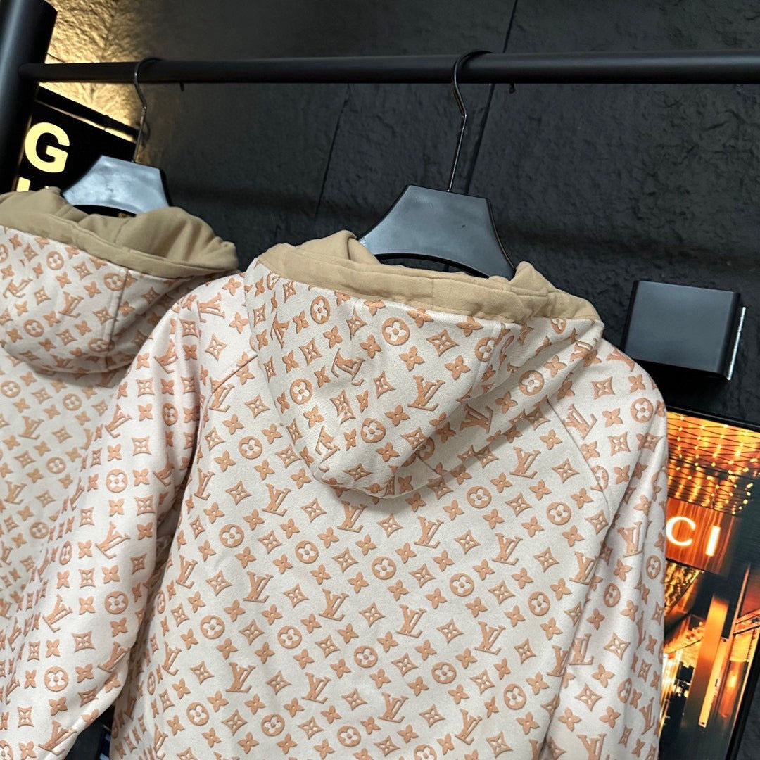 New luxury fashion trend vintage hooded jacket