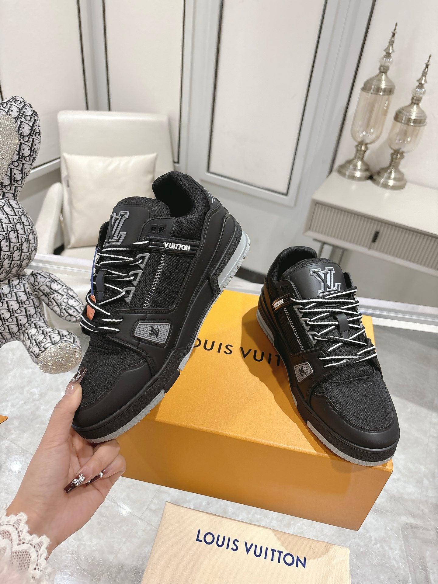 New luxury fashion TRAINER Sneakers Low