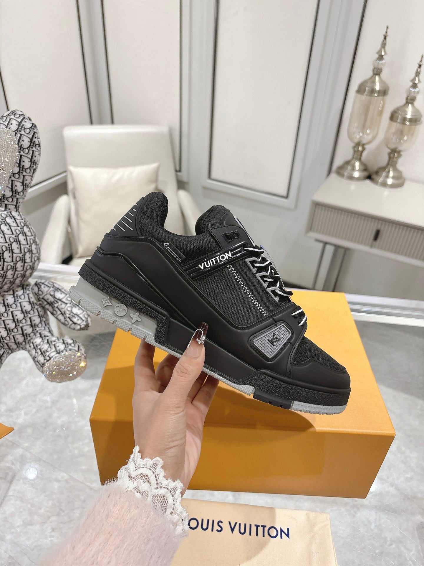 New luxury fashion TRAINER Sneakers Low