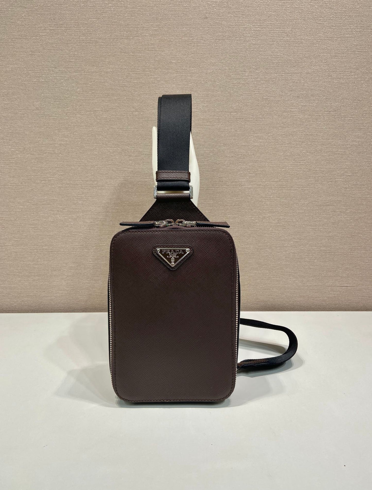 New Fashion Luxury PRADA Brique Saffiano Bags
