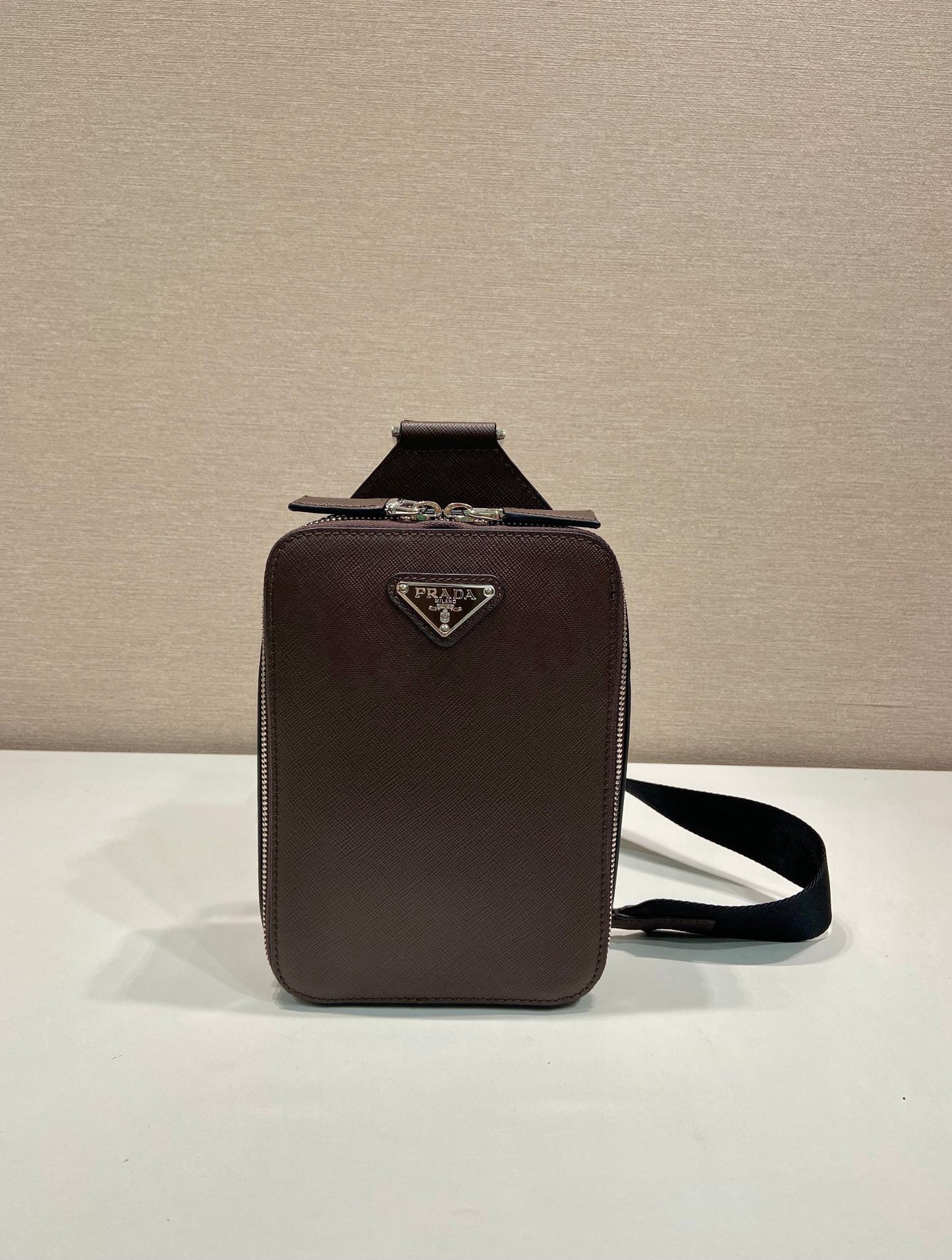 New Fashion Luxury PRADA Brique Saffiano Bags