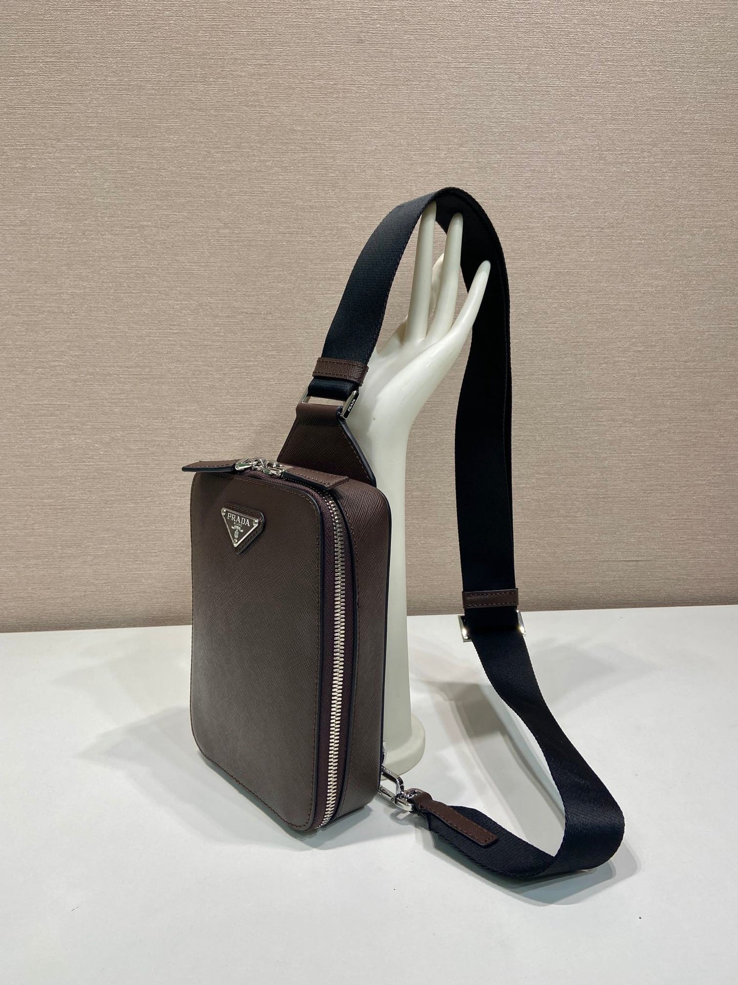 New Fashion Luxury PRADA Brique Saffiano Bags