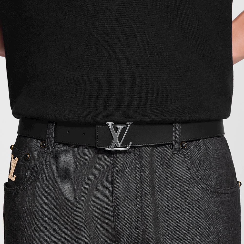 New Luxury & Stylish Men's Initiales Reversible Belt