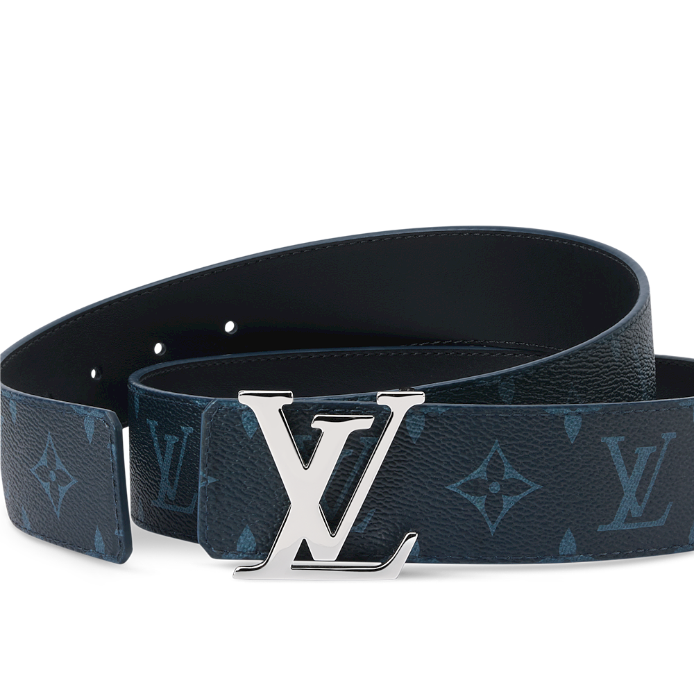 New Luxury Fashion Initiales Monogram 40mm Men's Reversible Belt