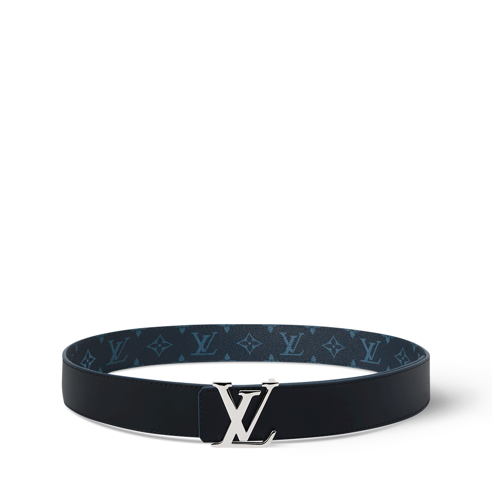 New Luxury Fashion Initiales Monogram 40mm Men's Reversible Belt