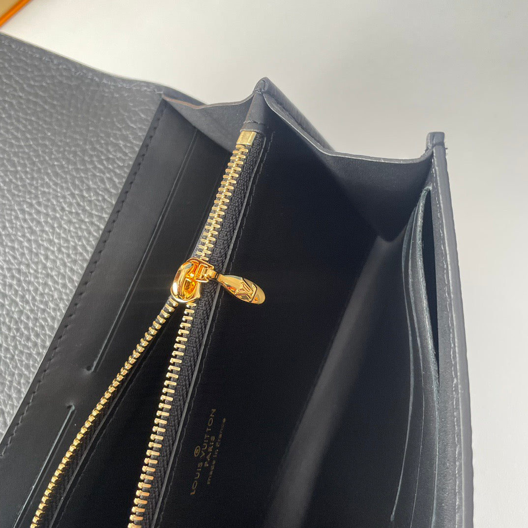 New luxury, elegance, delicacy, and softness Capucine wallet