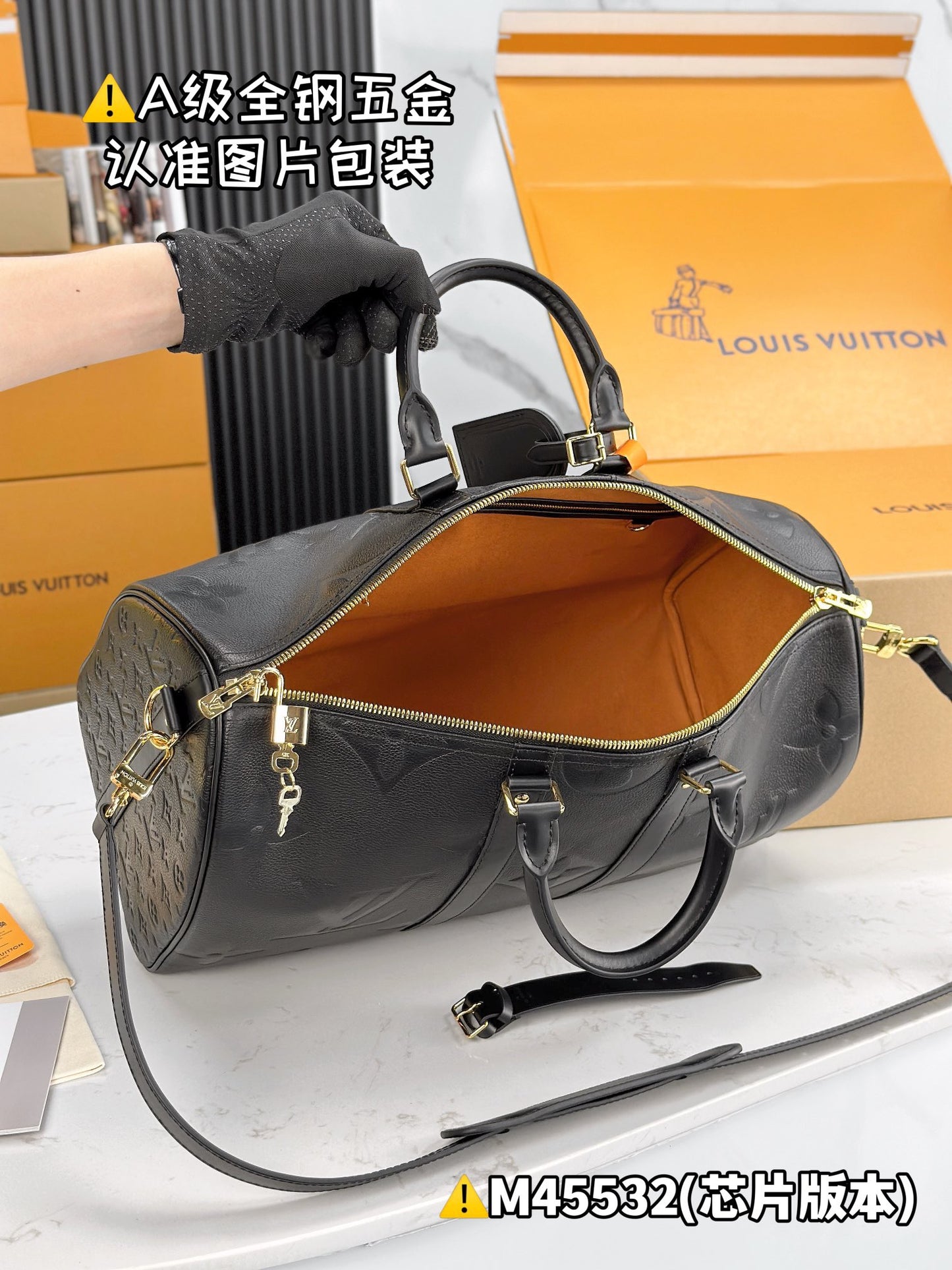 New Luxury  Monogram KEEPALL BANDOULI È RE travel Bags