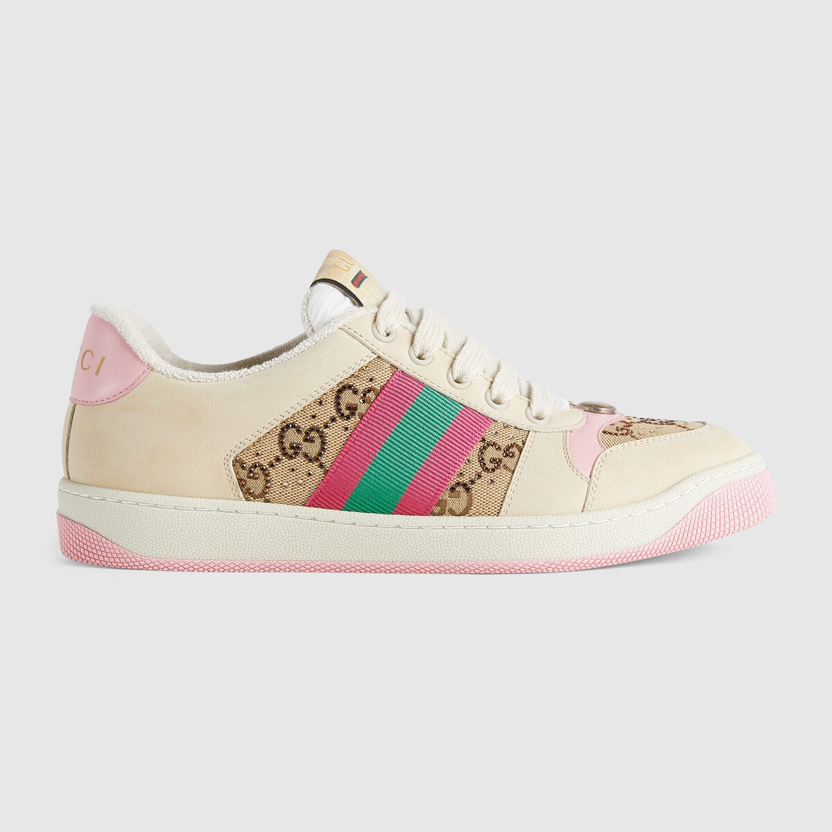 New Fashion Luxury Screener Women's GG Crystal Sneakers