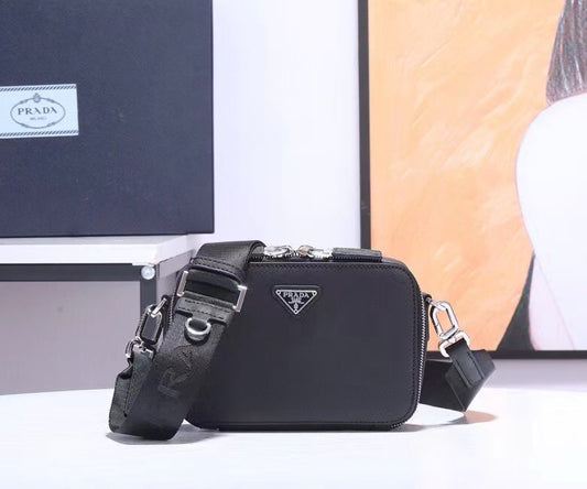 New Fashion Luxury PRADA Brique Messenger  Bags