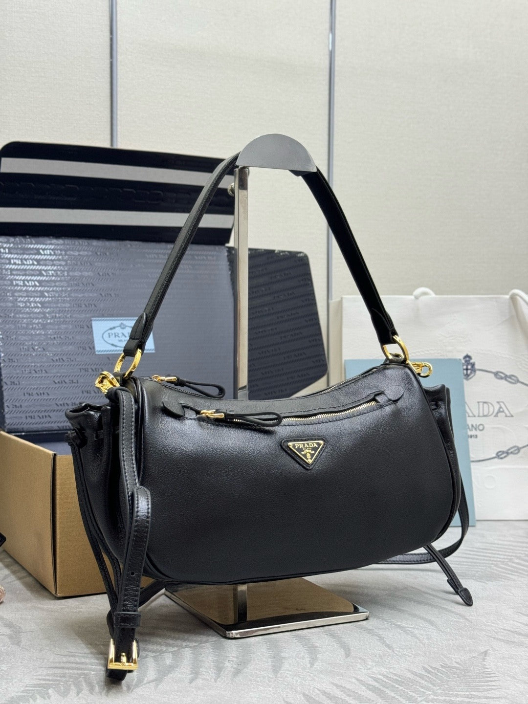 New Fashion Luxury PRADA Hobo handbag Bags
