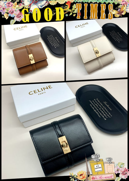 new fashion light luxury c&k long women's short high-end multifunctional wallet card bag