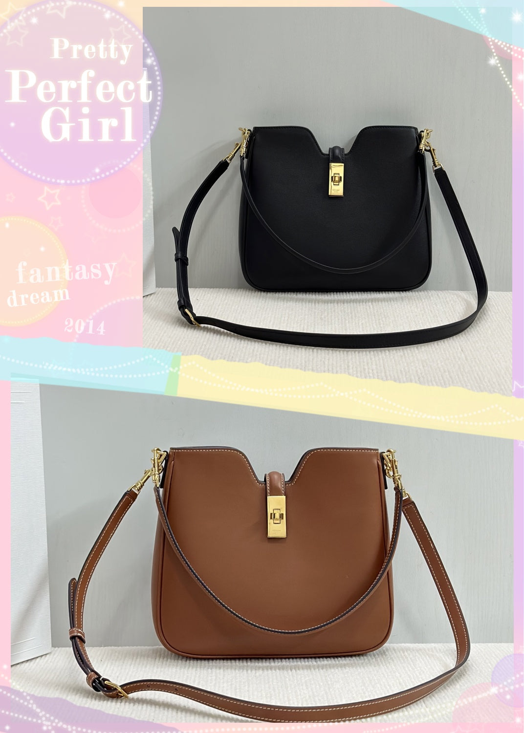 New Fashion Trend Camille 16 Soft Handheld Shoulder Bag