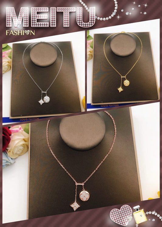 New  Women's 18K Gold Tassel Necklace