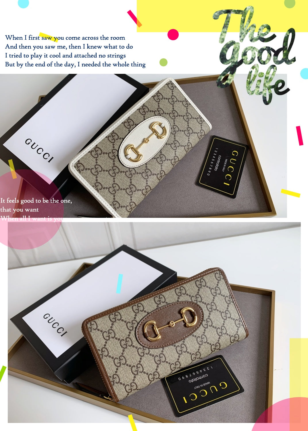 new luxury fashion women's long multi-functional wallet with large capacity