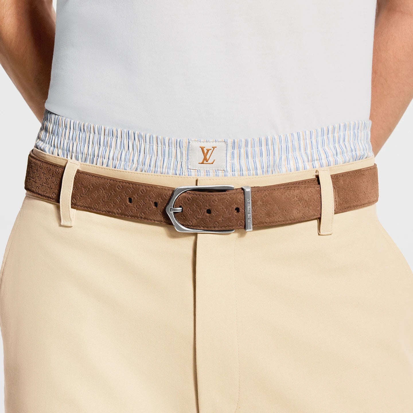 New Luxury Fashion INITIALES DUAL 35 mm Reversible Belt