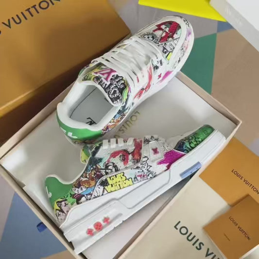 New luxury fashion Monogram TRAINER Sneakers