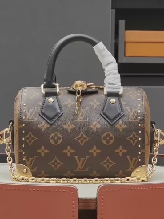 NEW luxury fashion Speedy Trunk  Women's Handbag